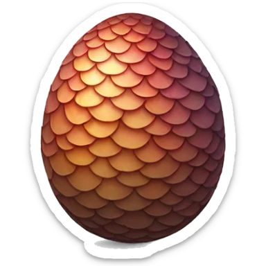 Epic dragon egg sticker