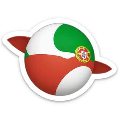 Dragon ball avec drapeau Portugal sticker