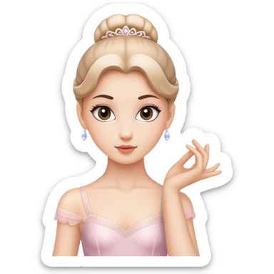 ballerina sticker