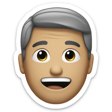 Un oreiller qui sourit sticker