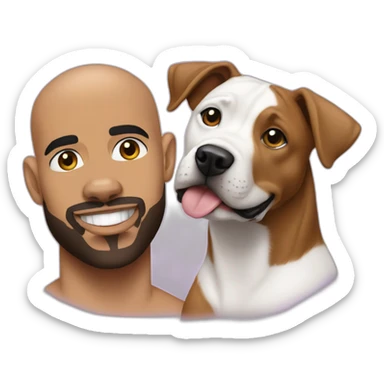 drake and pitbull next to eachother sticker