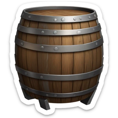 Whiskey Barrel sticker