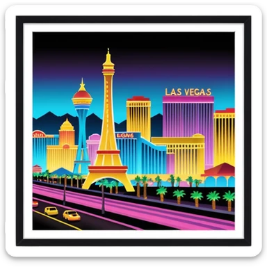 Vegas sticker