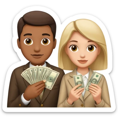 Erotic Sex money scene full height  sticker