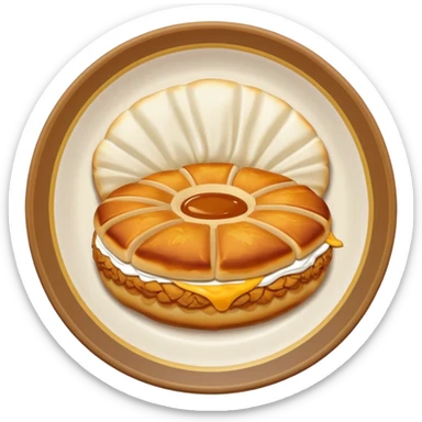 Yemeni jahnun food sticker