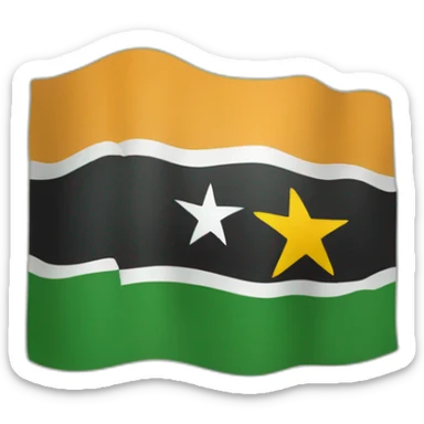 drapeau de l'afrique du sud sticker