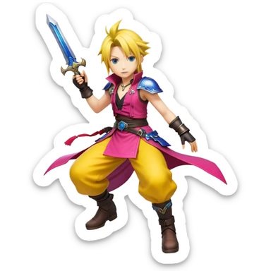 Final fantasy sticker