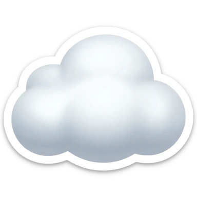 cloud sticker
