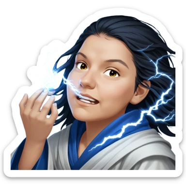 Storm Wizard sticker