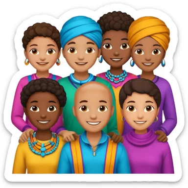 africa people sticker