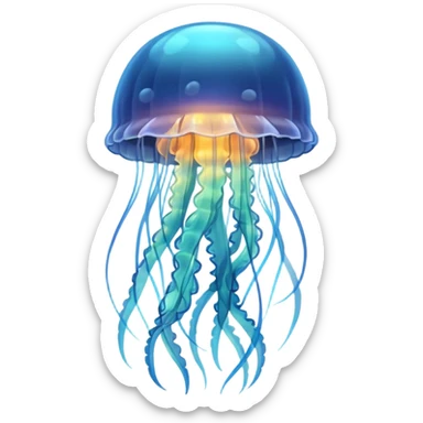 Jellyfish sticker