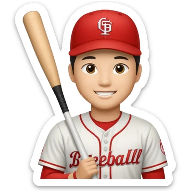 Shohei Ohtani baseball player  sticker