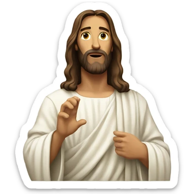 Jesus sticker