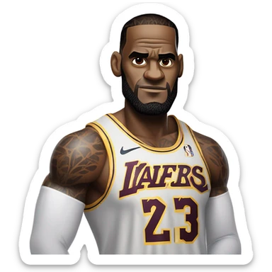 LeBron James sticker