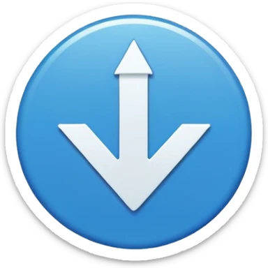 A simple emoji-style button with the text “LEVEL UP” and a small upward arrow, flat UI-inspired emoji design sticker