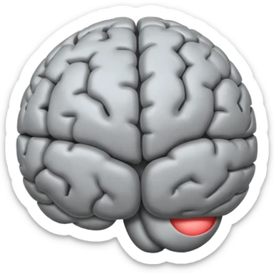 brain emoji sticker