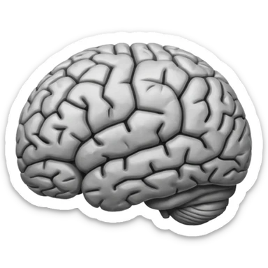 🚫+🧠  No brain sticker