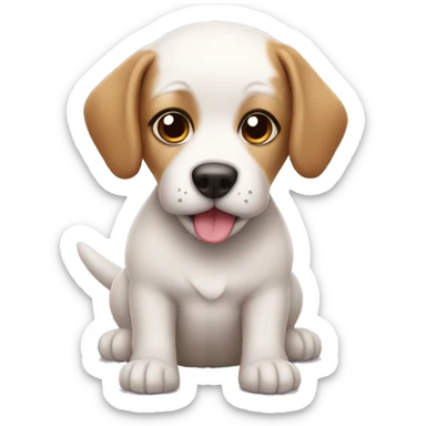 Cute dog  sticker