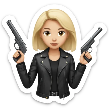 Grand thift auto girl sticker