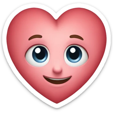 Heart sticker