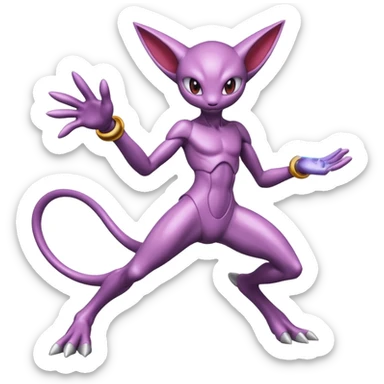 Mewtwo-Genesect-Deoxys-Espeon-alien-hybrid-fusion sticker