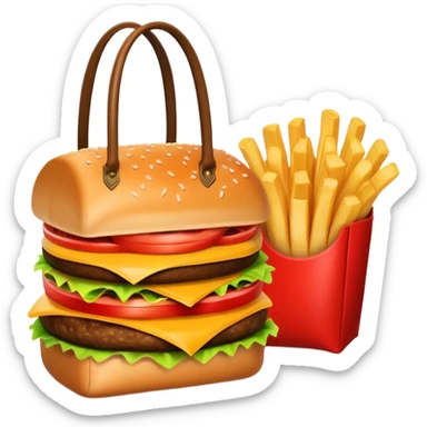 Wendy’s biggie bag sticker