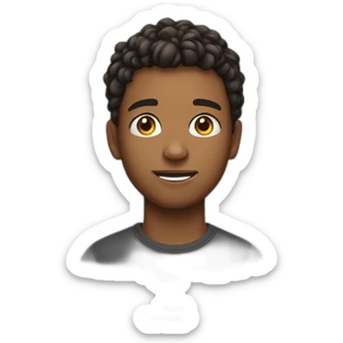 Teen age  Boy  sticker