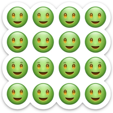 make green colur search  emoji sticker