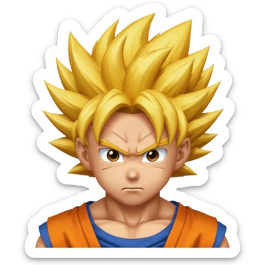 Goku-SSJ sticker