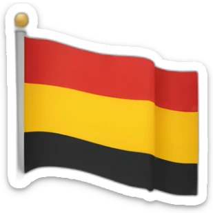 Flag of Germany empire sticker