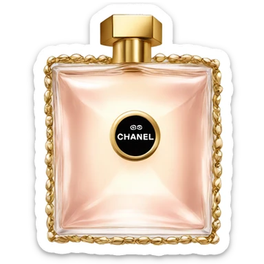 full chanel gabrielle perfume bottle sticker