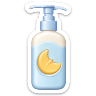 baby lotion sticker