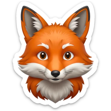 old fox ong sticker
