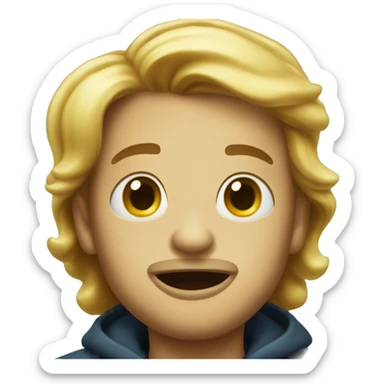 Reeling in big fish sticker