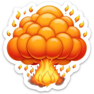 EXPLOSION sticker