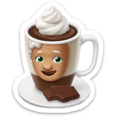 Nestlé abuelita hot chocolate  sticker