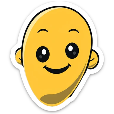 face smiling on the outside but with tears flowing, emotional facade sticker