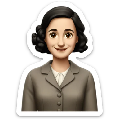 Anne Frank sticker