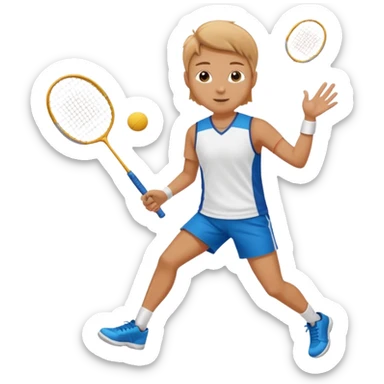 Badminton  sticker
