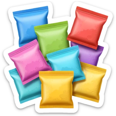 Powder Sachets sticker