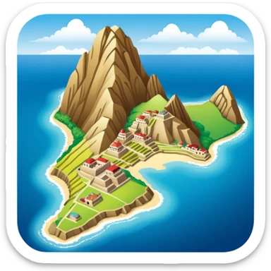 I want that you generate a correctly Peru map sticker