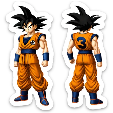 Goku ssj3 sticker