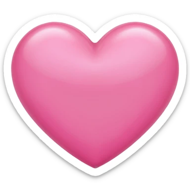 Corazon rosado sticker