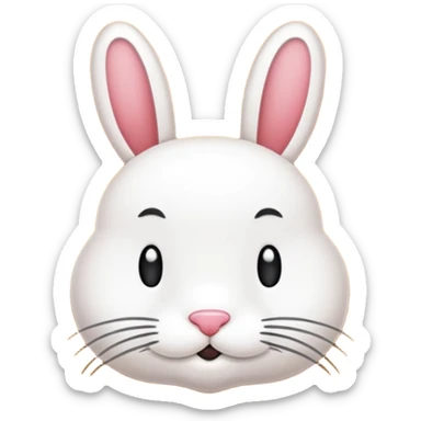 make a white background with the text that days “bun ilyas” sticker