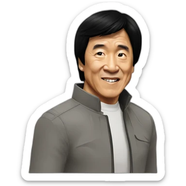 Jackie Chan Rush hour sticker