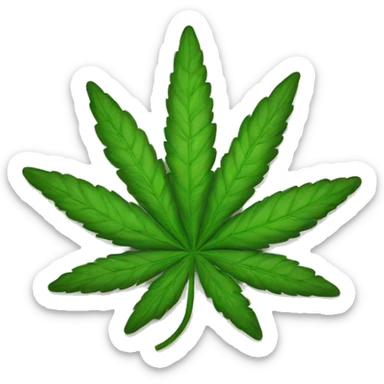 weed, admin sticker