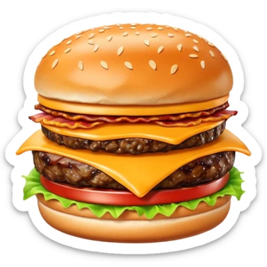 Oscar Piastri Burger, featuring Wagyu beef patty, bacon, and Cheddar cheese sticker