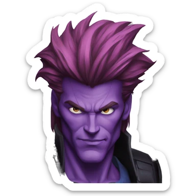 Gambit x-men sticker