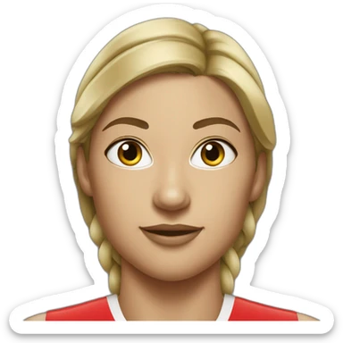 ohio state buckeyes woman rower sticker