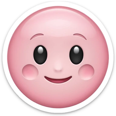 light pale pink Shortcut Shift sticker